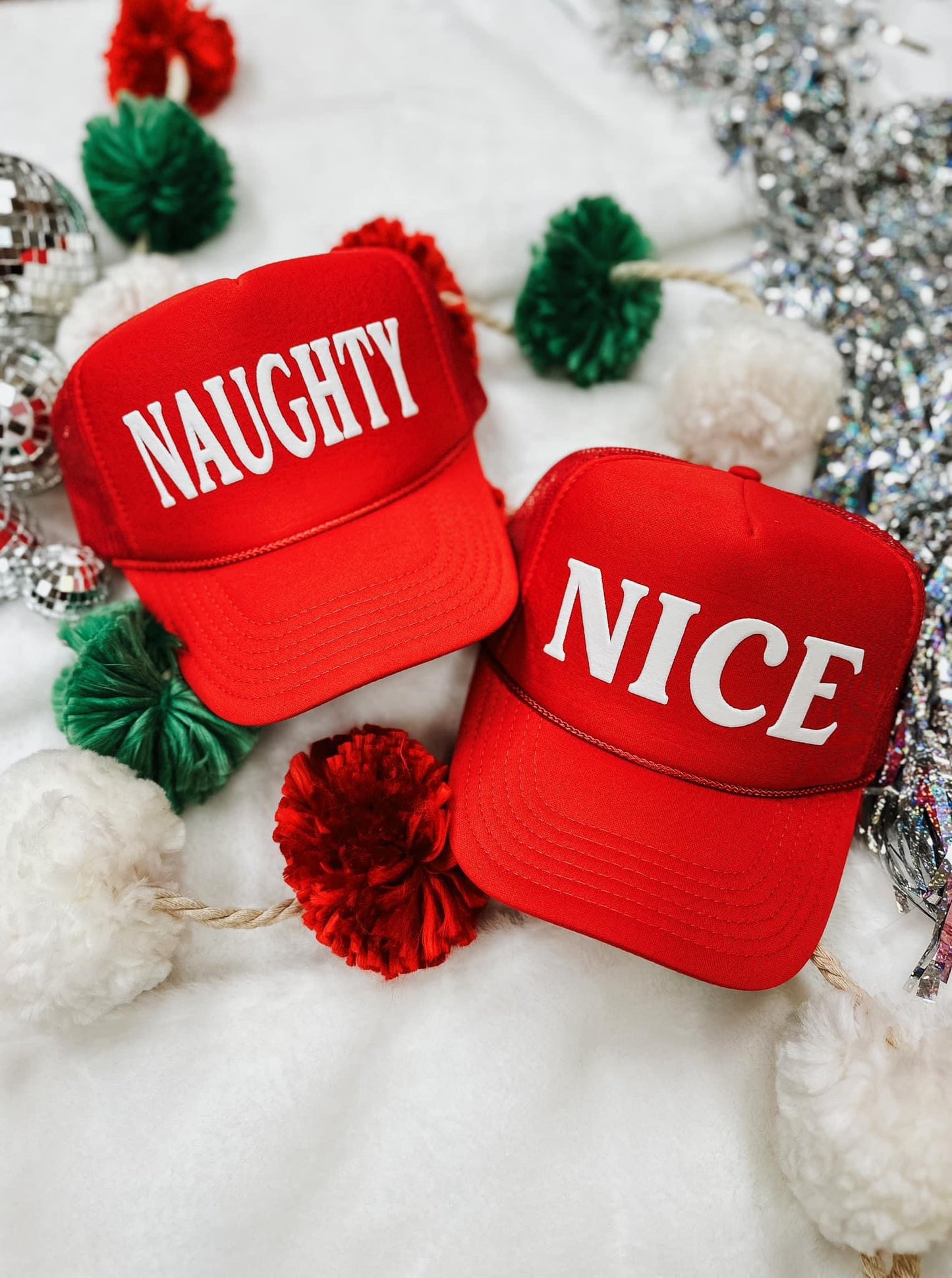 Naughty ✨or✨ Nice Trucker Hat