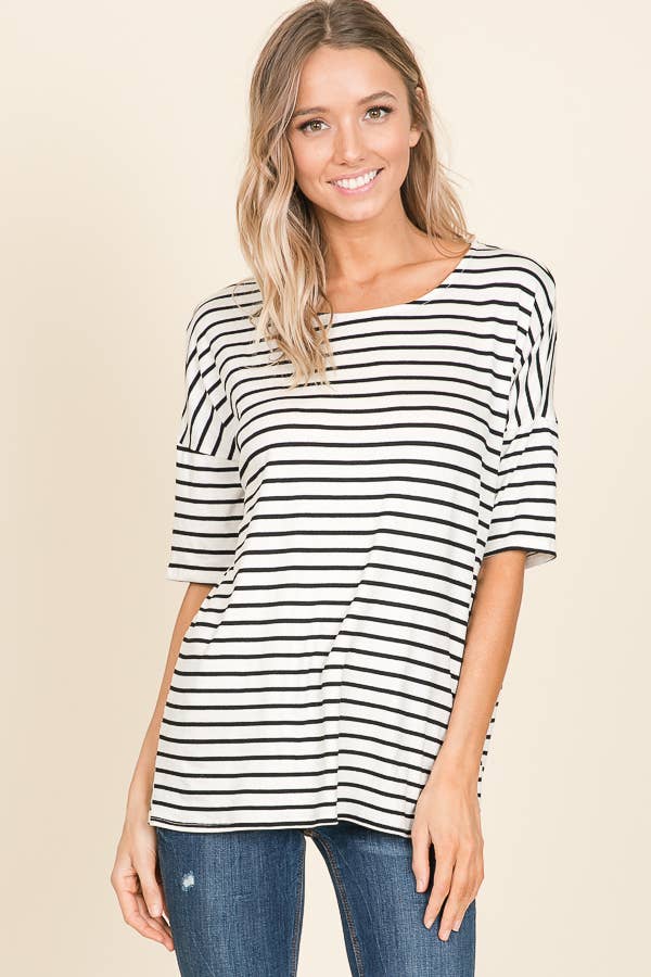 Black and White Top