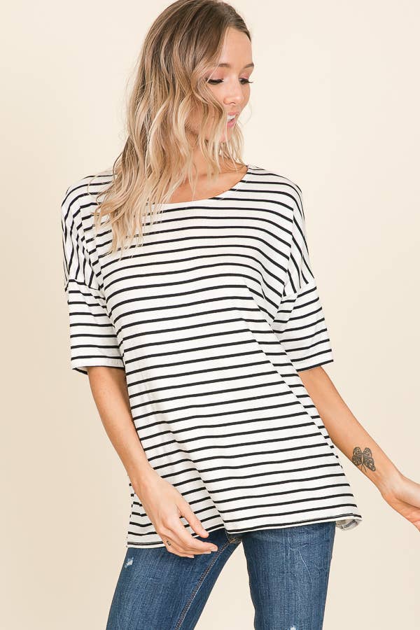 Black and White Top