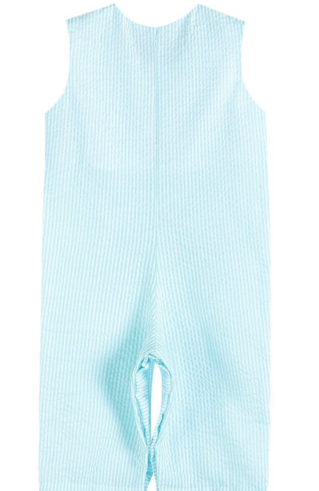 Light Blue Fuzzy Easter Longalls