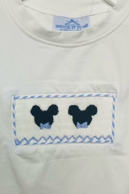 Oh Tootles! Bow Boys Short Set (Ears and Bows Collection)