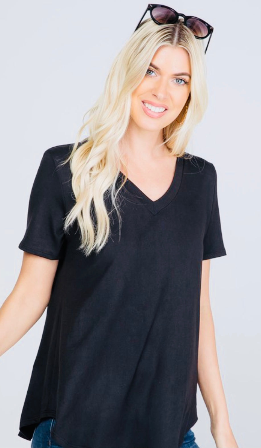 Buttery Soft V-neck Top