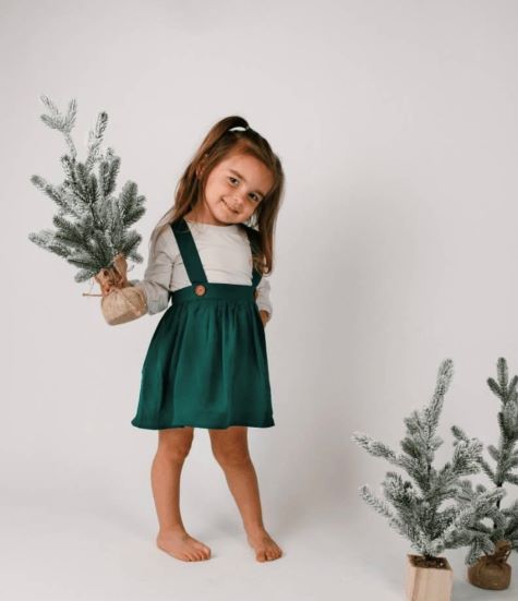green suspender dress Vintage Cowl Neck Straps Slit Velvet Dress Dark Green