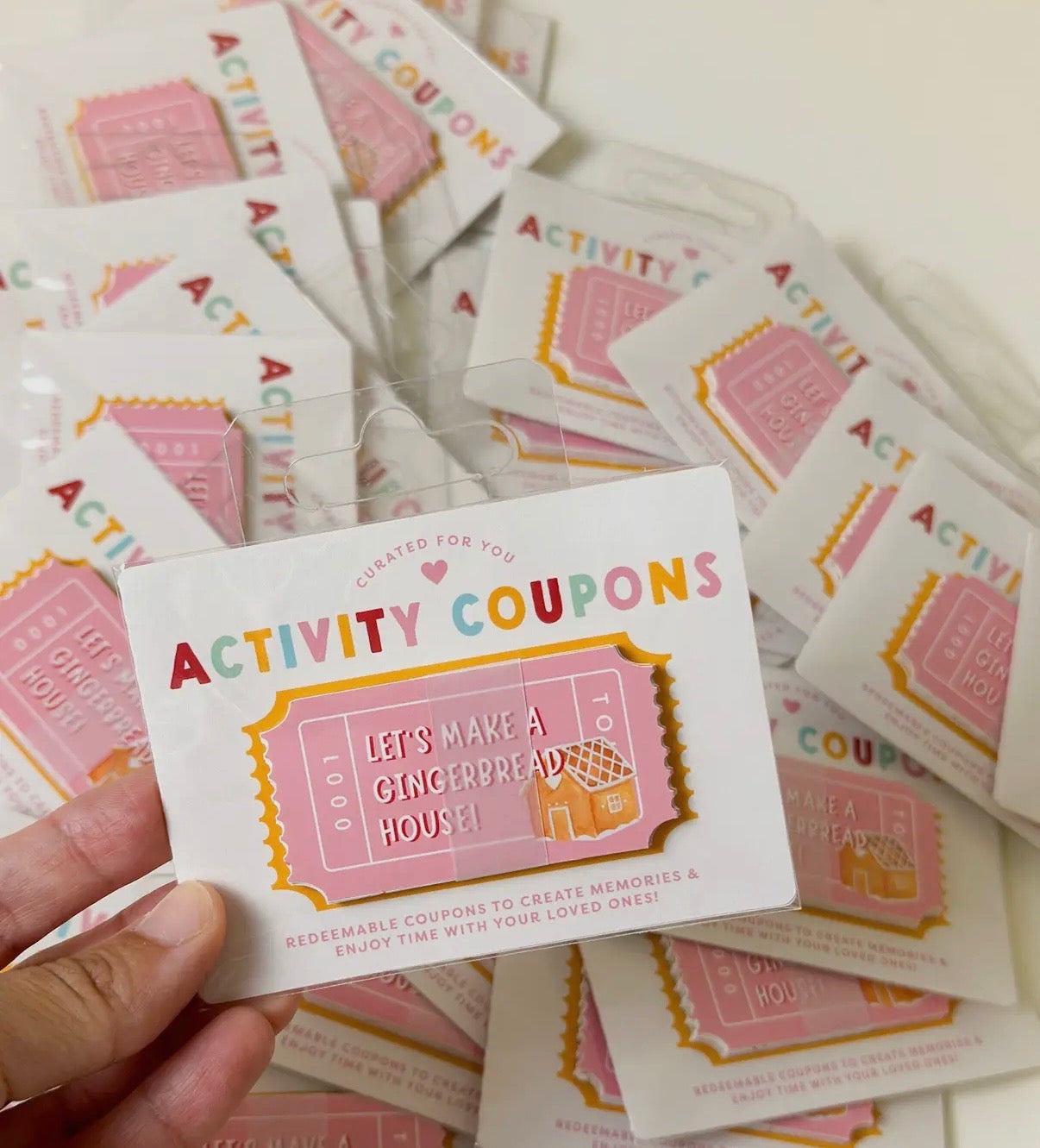 Super FUN Christmas Activity Coupons - Boy and Girl options✨