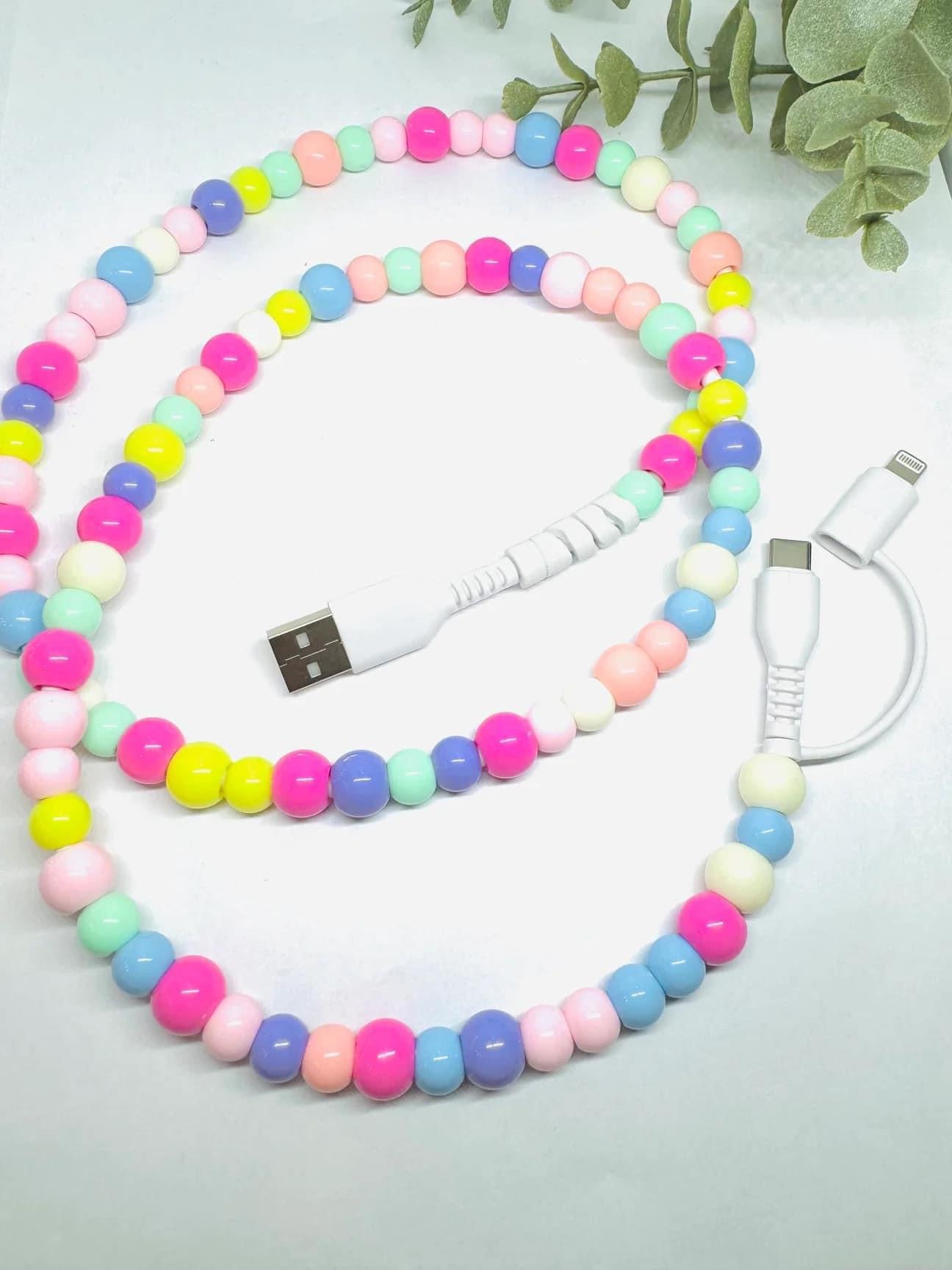 Beaded Phone Charger (2 charger types)