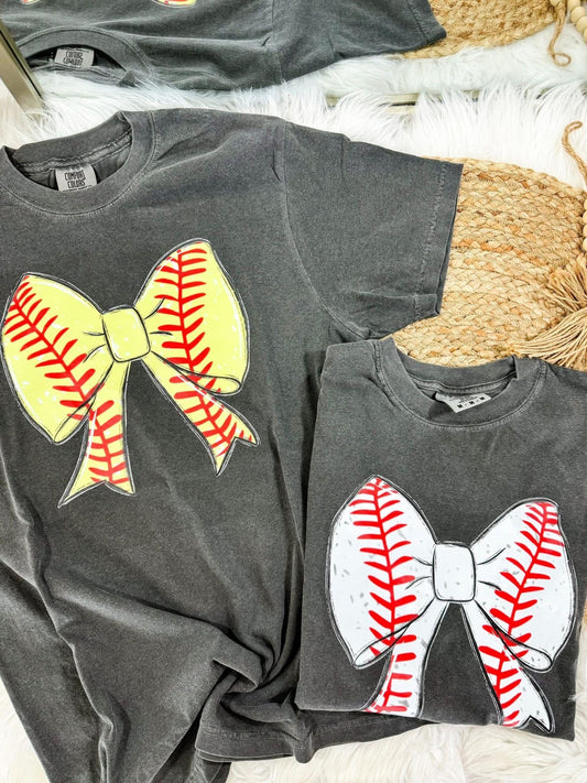 Bow Baseball Top