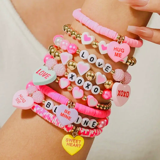 Valentines Day Stack Bracelet (9)