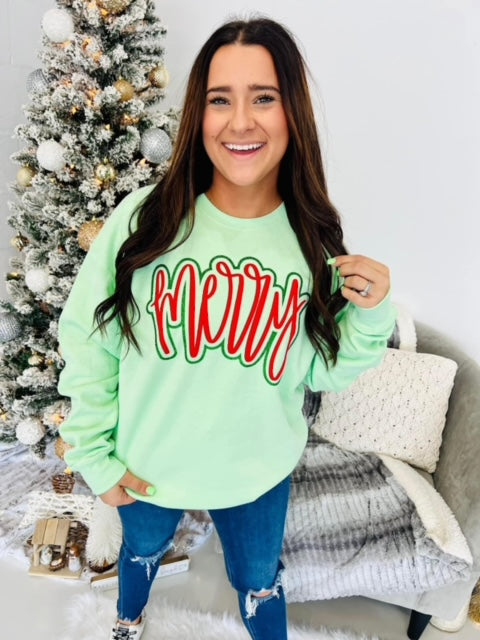 MERRY (Very!) - Puff Ink - Sweatshirt