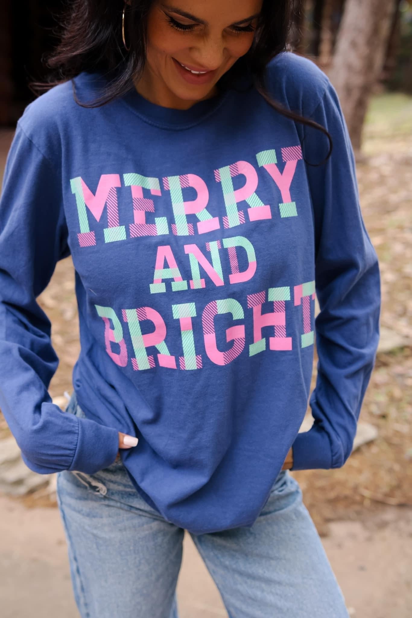 Merry and Bright Long Sleeve Top