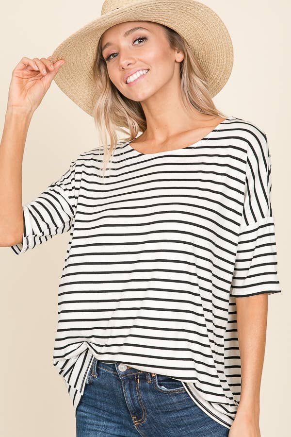 Black and White Top