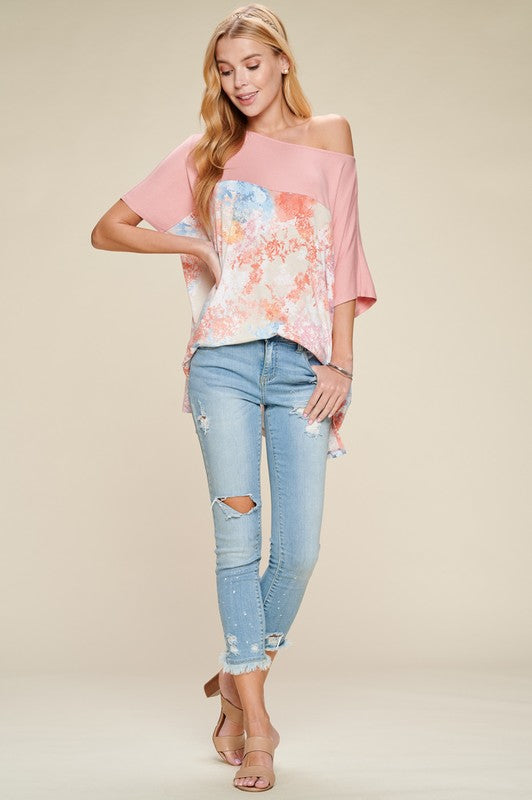 Combo Coral Tunic Top