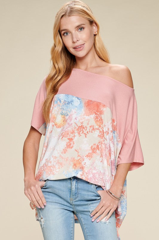 Combo Coral Tunic Top