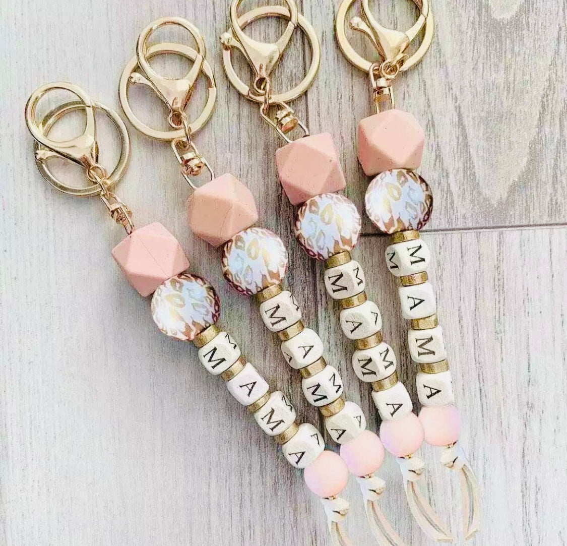 Mama Keychain - Rosegold