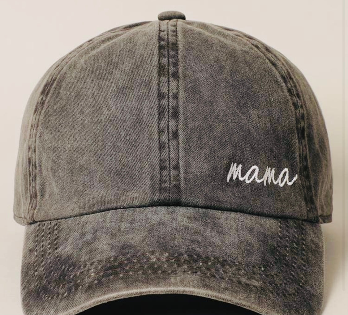 Mama Embroidered Ballcap
