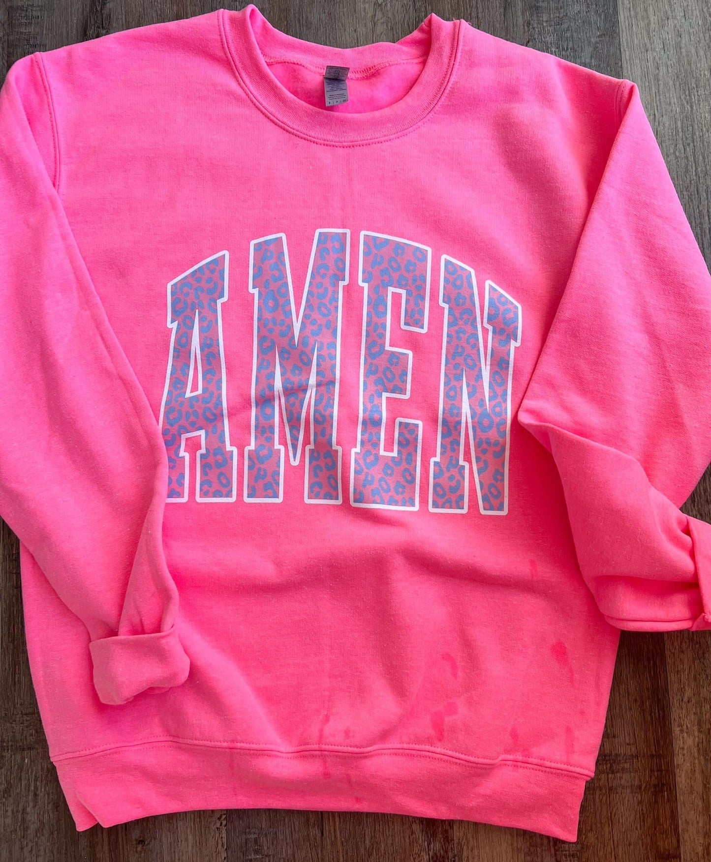 Amen Hot Pink Sweatshirt