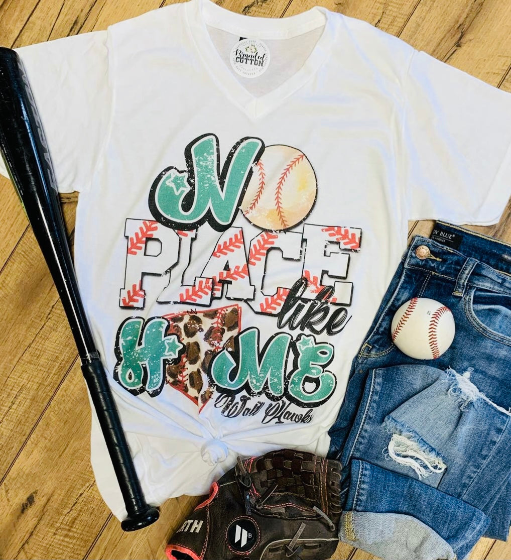 No Place Like Home Baseball Tee