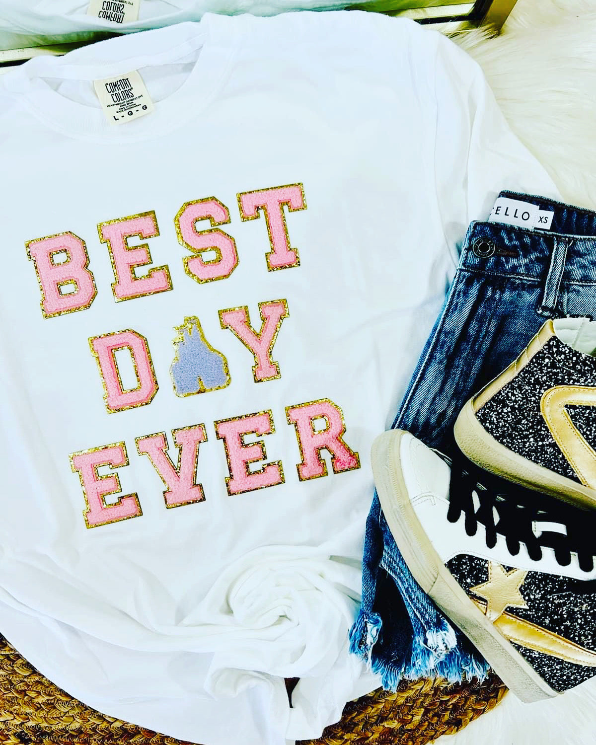 Best Day Ever Patch Shirt - PREORDER