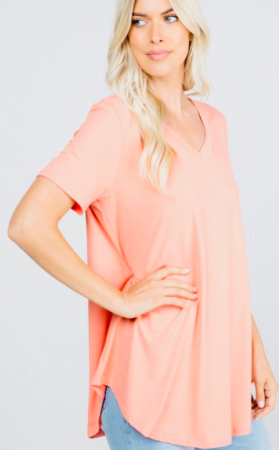 Buttery Soft V-neck Top