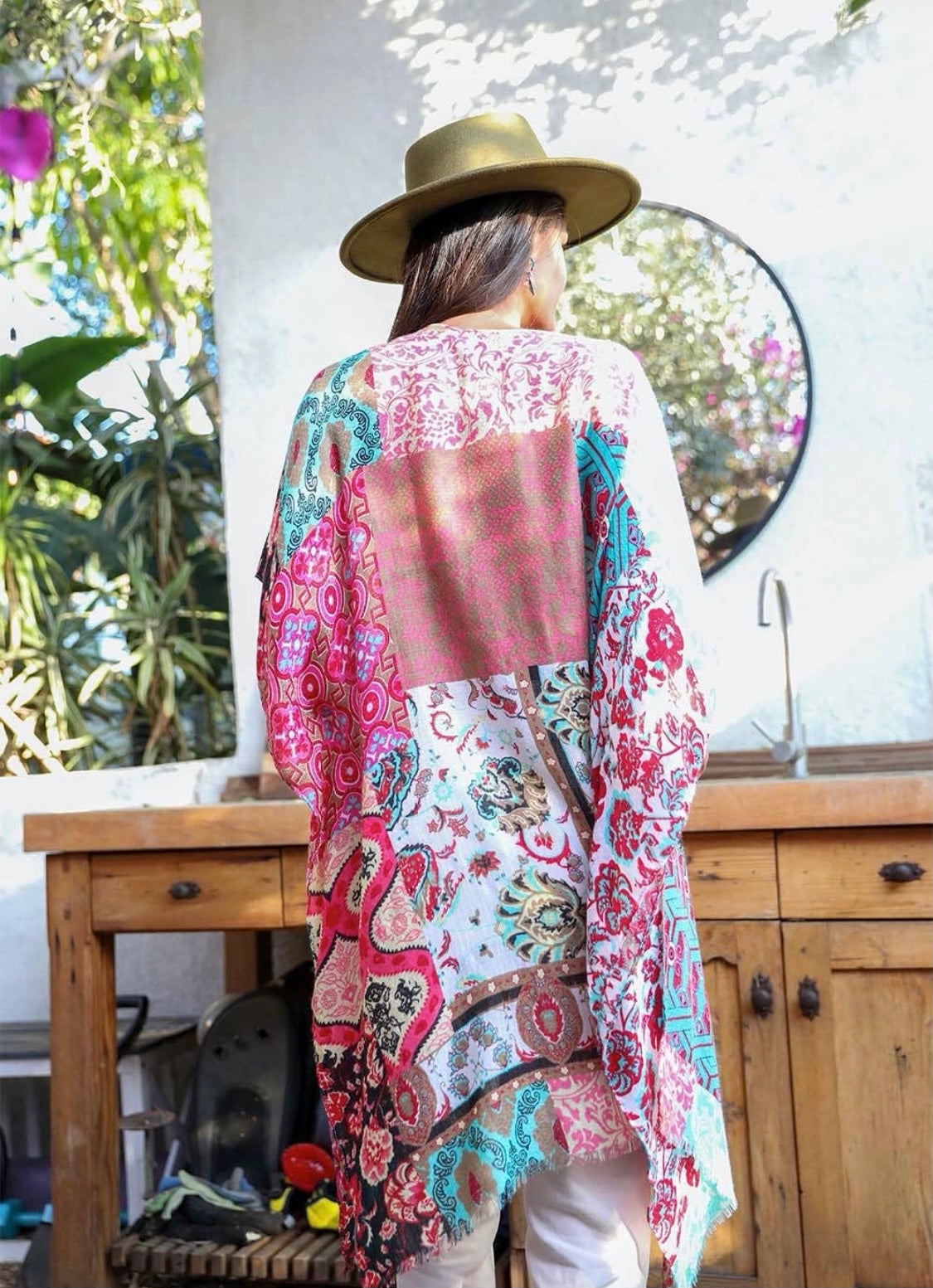 Boho Floral Kimono