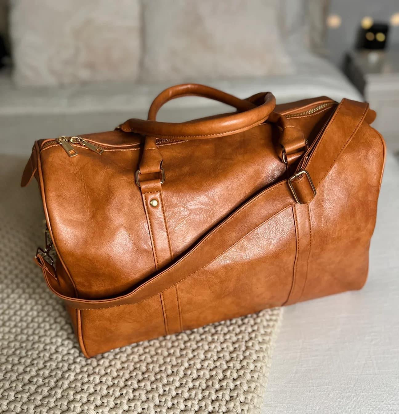 Caramel Duffle - Large