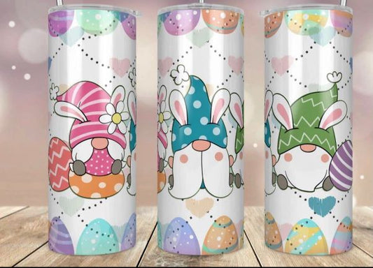 Gnome Easter Spring Tumbler