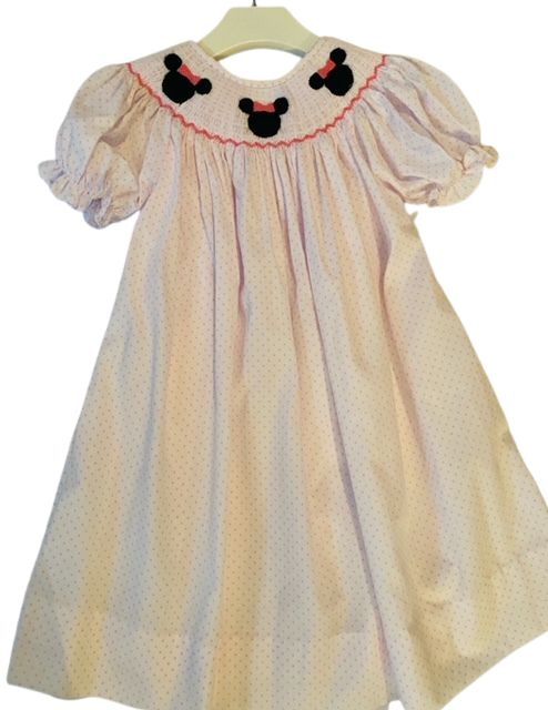 Oh Tootles! Bow Bishop Dress (Ears and Bows Collection)
