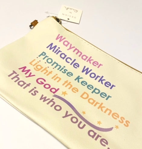 Waymaker Promise Keeper Makeup/Pencil Bag