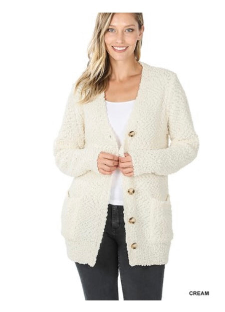 Miracle Sweater Botton Down Cardigan